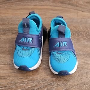 Nike Air Toddler Teal and Navy Air Sneakers